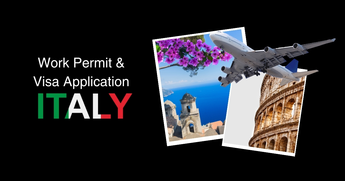 How to Apply for a Work Permit, Student Visa, Business Visa, Investor Visa, and Resident Card Visa from Syria to Italy?